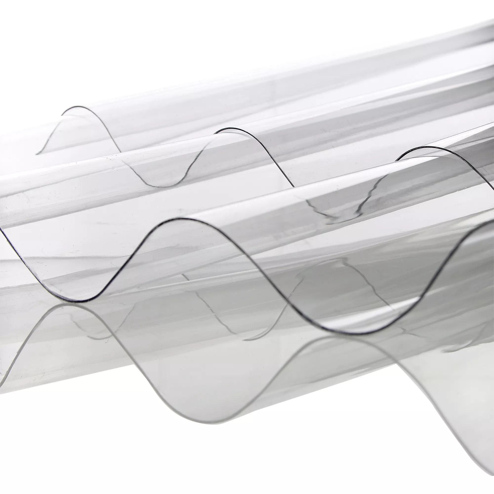 Corrubit Clear Polycarbonate Corrugated Roofing Sheet (L)2m (W)950mm (T)0.8mm 5 Corrubit Clear Polycarbonate Corrugated Roofing Sheet (L)2m (W)950mm (T)0.8mm - Image 5