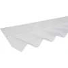 Corrubit Corrugated Clear PVC Wall Flashing, (L)0.95m (W)0.15m
