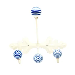 Cream ABS Plastic 250mm Hook (Holds)12kg