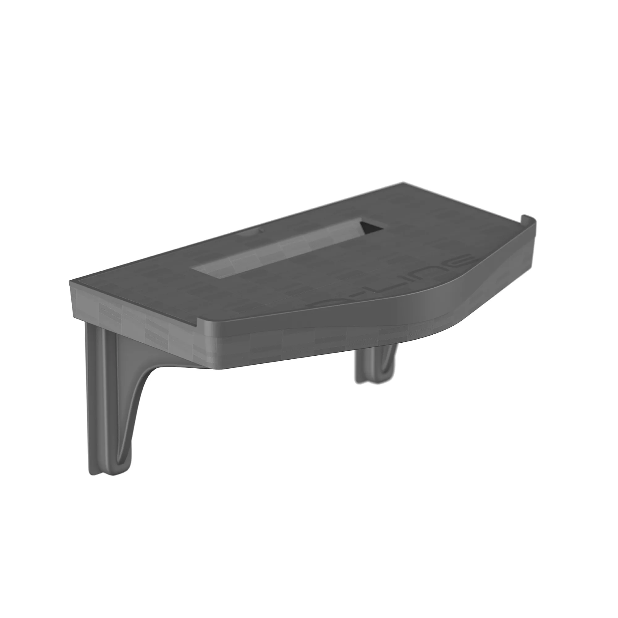 D-Line Grey Cable Tidy Shelf 1 D-Line Grey Cable Tidy Shelf