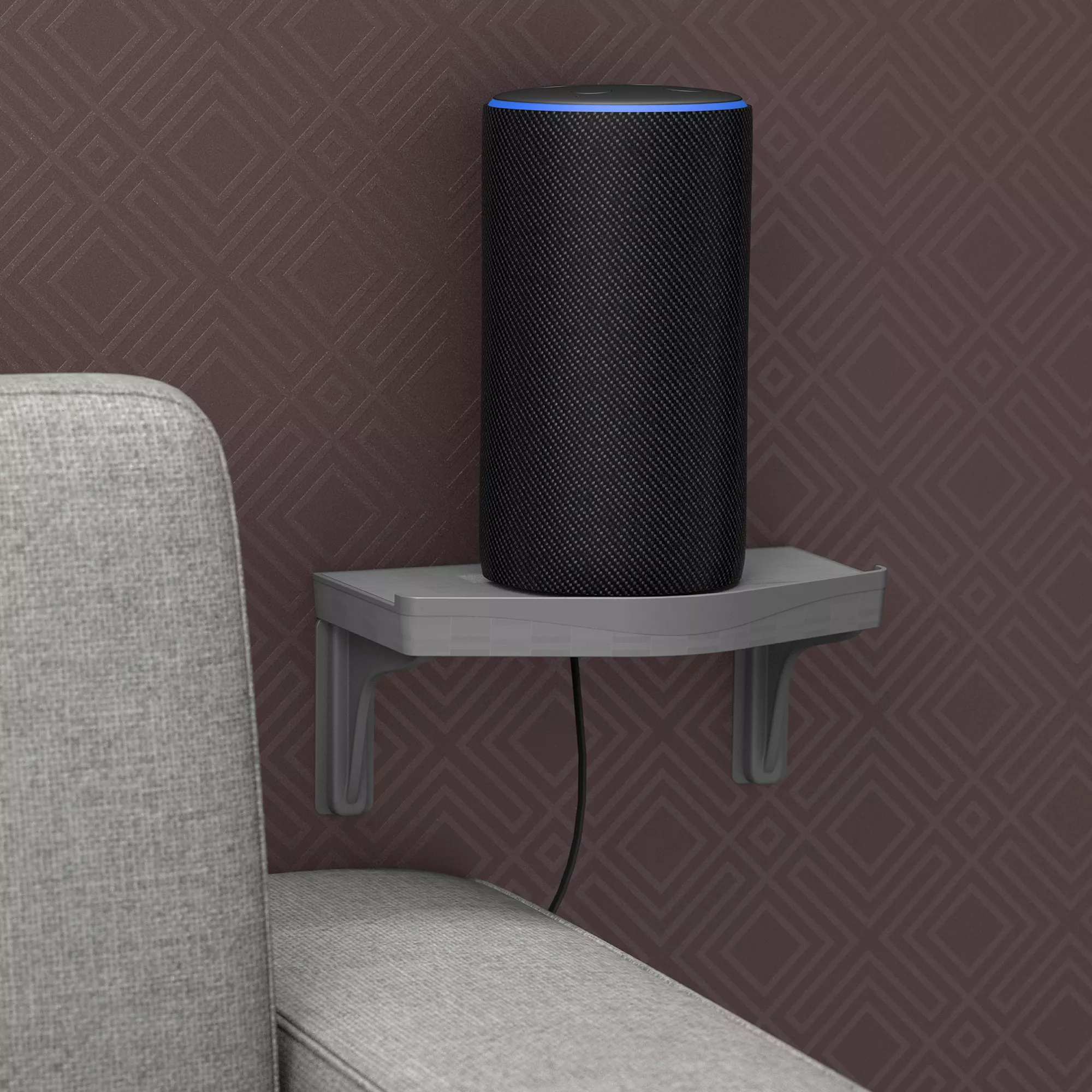 D-Line Grey Cable Tidy Shelf 5 D-Line Grey Cable Tidy Shelf - Image 5