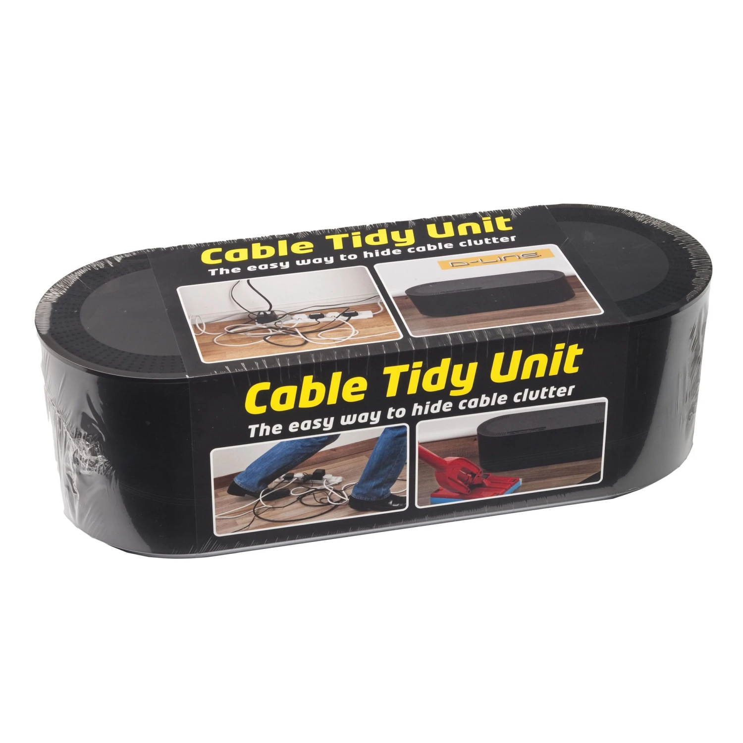 D-Line Large Black Cable Tidy Unit 5 D-Line Large Black Cable Tidy Unit - Image 5