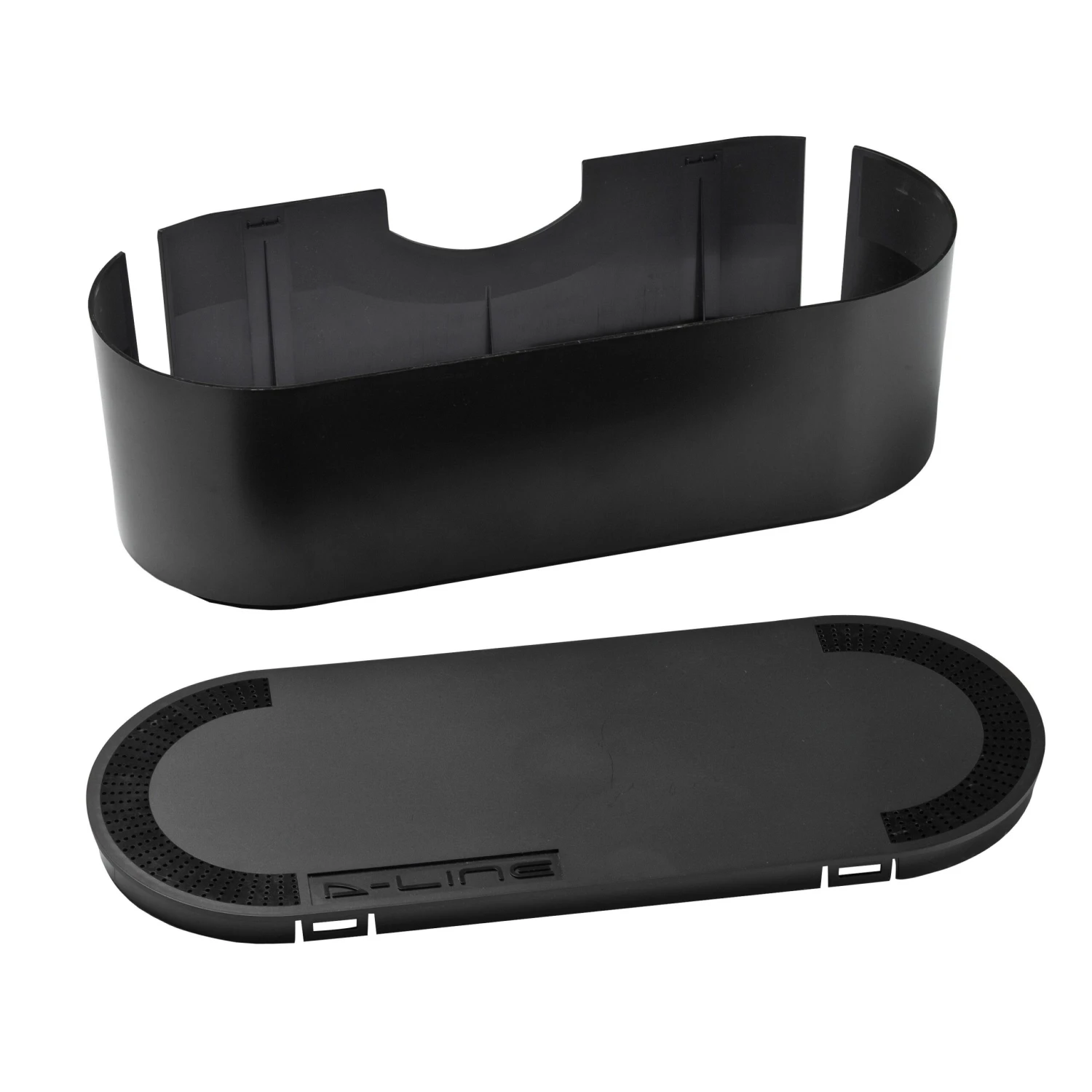 D-Line Large Black Cable Tidy Unit 3 D-Line Large Black Cable Tidy Unit - Image 3