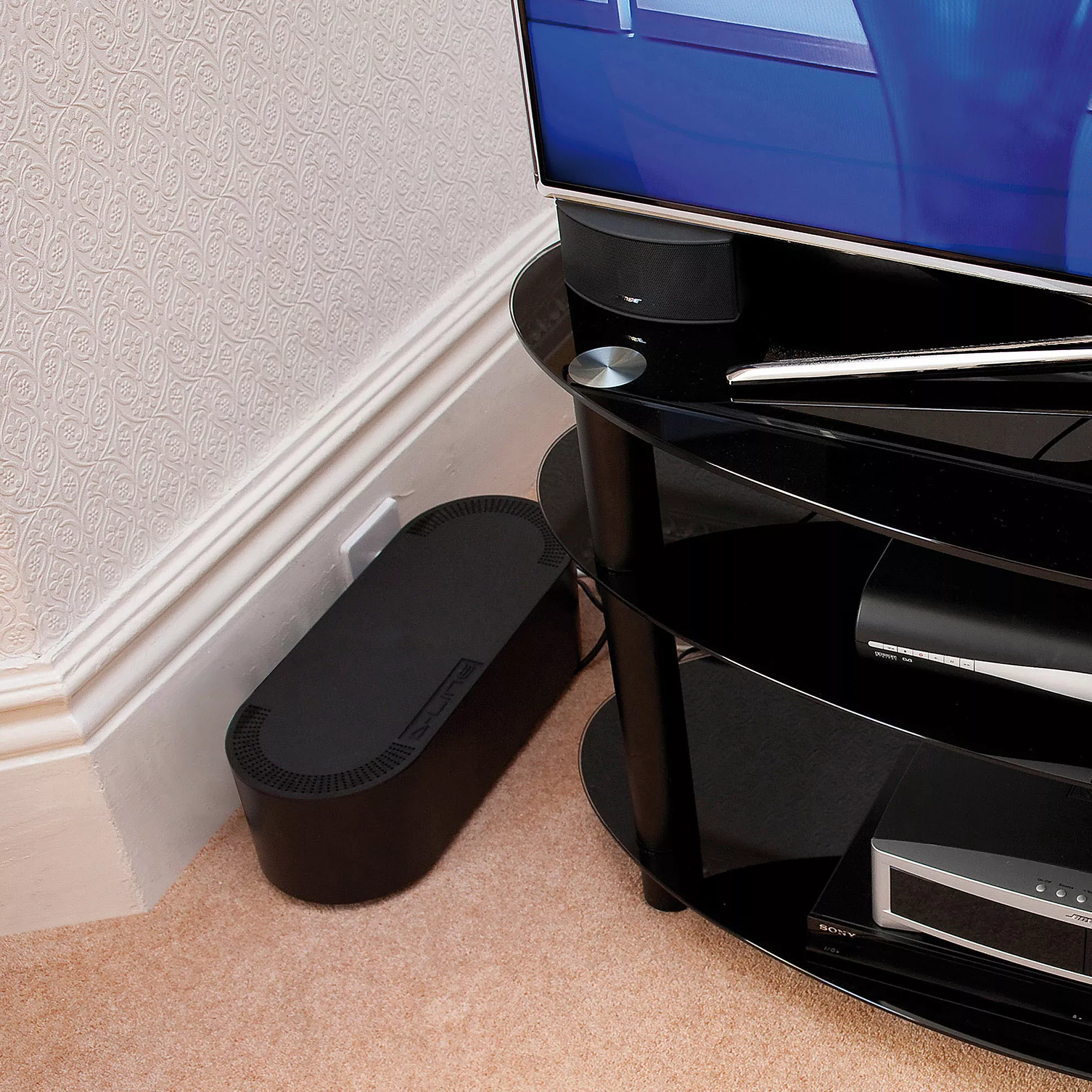 D-Line Large Black Cable Tidy Unit 6 D-Line Large Black Cable Tidy Unit - Image 6