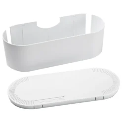D-Line Large White Cable Tidy Unit