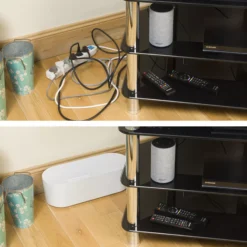 D-Line Large White Cable Tidy Unit -Master Yale Shop d line large white cable tidy unit5060226644322 01i