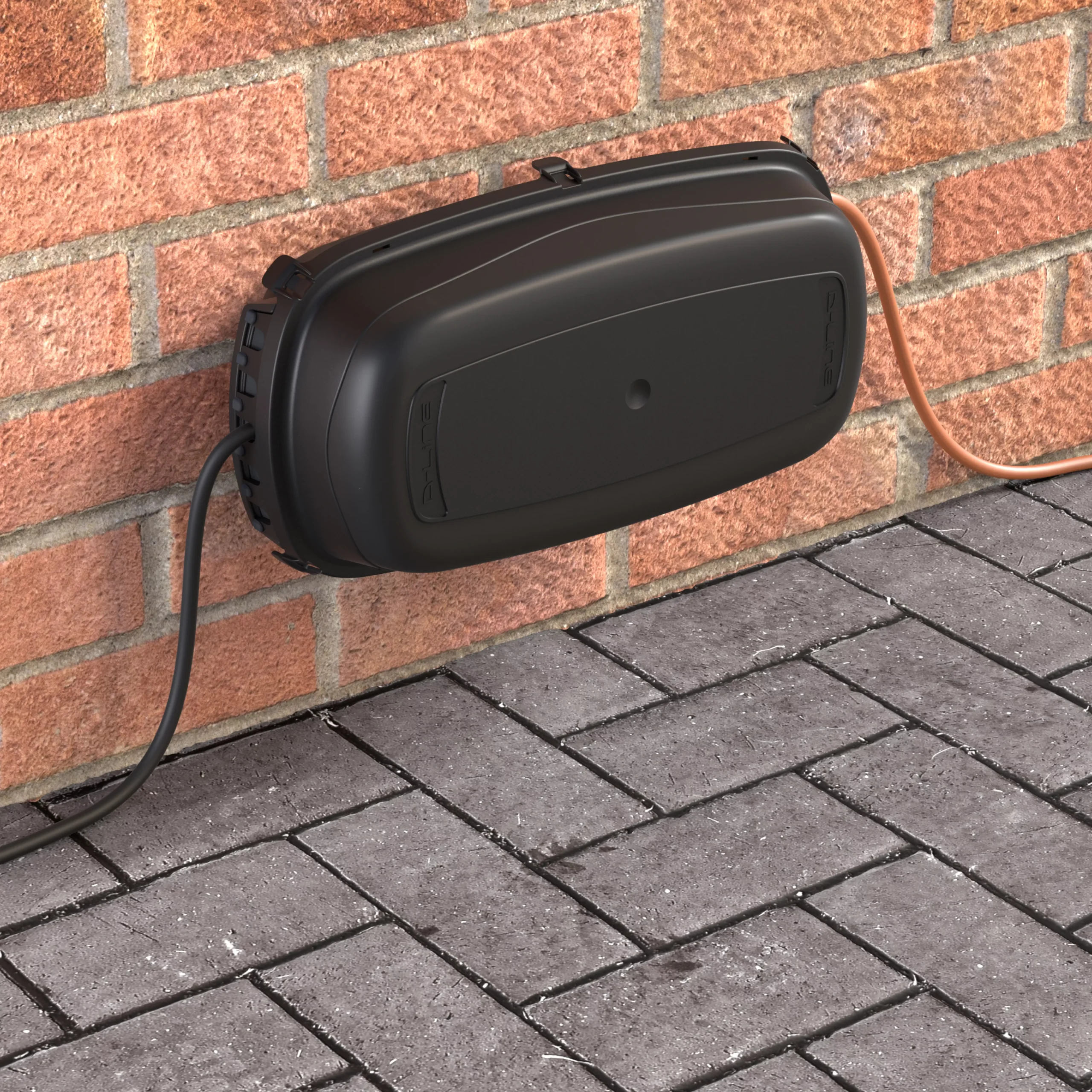 D-Line Outdoor Black Cable Tidy Unit 8 D-Line Outdoor Black Cable Tidy Unit - Image 8