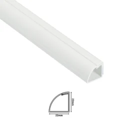 D-Line White 11 Piece Trunking Kit (D)22mm, (W)22mm 9 D-Line White 11 Piece Trunking Kit (D)22mm, (W)22mm -Master Yale Shop d line white 11 piece trunking kit d 22mm w 22mm5056335600243 01t bq