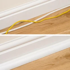 D-Line White 11 Piece Trunking Kit (D)22mm, (W)22mm 8 D-Line White 11 Piece Trunking Kit (D)22mm, (W)22mm -Master Yale Shop d line white 11 piece trunking kit d 22mm w 22mm5056335600243 02i bq