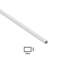 D-Line White Rectangular Trunking Length,(W)10mm (L)2m (H)8mm, Pack Of 4 10 D-Line White Rectangular Trunking Length,(W)10mm (L)2m (H)8mm, Pack Of 4 -Master Yale Shop d line white rectangular trunking length w 10mm l 2m h 8mm pack of 45056335602742 01t bq