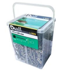 Diall PZ Double-countersunk Carbon Steel Decking Screw (Dia)5mm (L)50mm, Pack Of 500 -Master Yale Shop diall pz double countersunk carbon steel decking screw dia 5mm l 50mm pack of 5003663602758006 08c