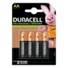 Duracell Rechargeable AA Battery, Pack Of 4