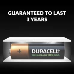 Duracell Rechargeable AA Battery, Pack Of 4 -Master Yale Shop duracell rechargeable aa battery pack of 45000394039247 16t bq