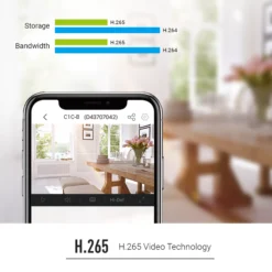 EZVIZ C1C-B Wireless Indoor Swivel Smart Camera In White -Master Yale Shop ezviz c1c b wireless indoor swivel smart camera in white5060563451546 07i bq