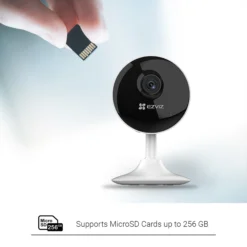 EZVIZ C1C-B Wireless Indoor Swivel Smart Camera In White -Master Yale Shop ezviz c1c b wireless indoor swivel smart camera in white5060563451546 09i bq