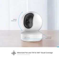 EZVIZ TY1 Wireless Indoor Pan & Tilt Smart Camera In White -Master Yale Shop ezviz ty1 wireless indoor pan tilt smart camera in white6941545605456 01i bq