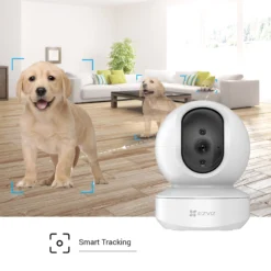 EZVIZ TY1 Wireless Indoor Pan & Tilt Smart Camera In White -Master Yale Shop ezviz ty1 wireless indoor pan tilt smart camera in white6941545605456 03i bq
