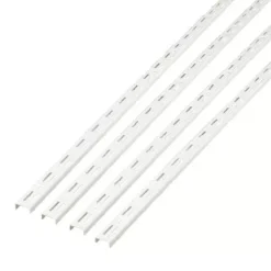 Form Twinny White Steel Shelf Support (L)2000mm, Pack Of 4 -Master Yale Shop form twinny white steel shelf support l 2000mm pack of 43663602767121 02bq