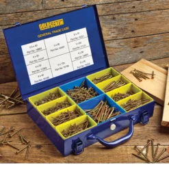 Goldscrew General PZ Flat Countersunk Carbon Steel Trade Case, Pack Of 1400 15 Goldscrew General PZ Flat Countersunk Carbon Steel Trade Case, Pack Of 1400 -Master Yale Shop goldscrew general pz flat countersunk carbon steel trade case pack of 140001053067 01i