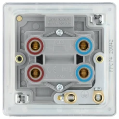 GoodHome 45A Rocker Flat Control Switch With LED Indicator -Master Yale Shop goodhome 45a rocker flat control switch with led indicator5059340133485 04c scaled