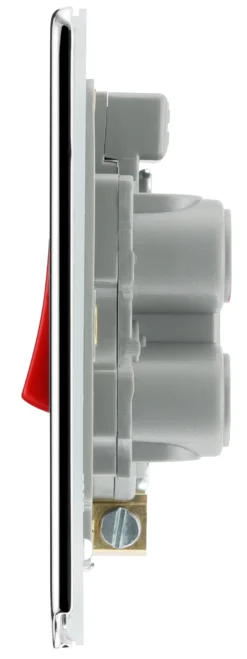 GoodHome 45A Rocker Flat Control Switch With LED Indicator -Master Yale Shop goodhome 45a rocker flat control switch with led indicator5059340133485 05c scaled