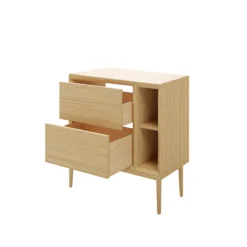 GoodHome Avela Matt Oak Feet (H)210mm -Master Yale Shop goodhome avela matt oak feet h 210mm5059340017877 62c scaled