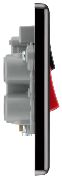 GoodHome Black Nickel Cooker Switch & Socket With Neon & Black Inserts -Master Yale Shop goodhome black nickel cooker switch socket with neon black inserts5059340135540 03c scaled