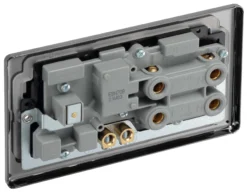 GoodHome Black Nickel Cooker Switch & Socket With Neon & Black Inserts -Master Yale Shop goodhome black nickel cooker switch socket with neon black inserts5059340135540 21c scaled