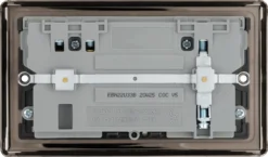 GoodHome Black Nickel Double 13A Switched Socket With USB X3 & Black Inserts 9 GoodHome Black Nickel Double 13A Switched Socket With USB X3 & Black Inserts -Master Yale Shop goodhome black nickel double 13a switched socket with usb x3 black inserts5059340135571 04c scaled