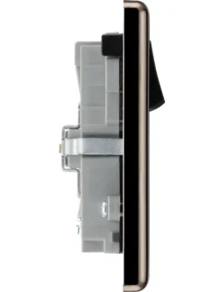 GoodHome Black Nickel Double 13A Switched Socket With USB X3 & Black Inserts 10 GoodHome Black Nickel Double 13A Switched Socket With USB X3 & Black Inserts -Master Yale Shop goodhome black nickel double 13a switched socket with usb x3 black inserts5059340135571 05c scaled