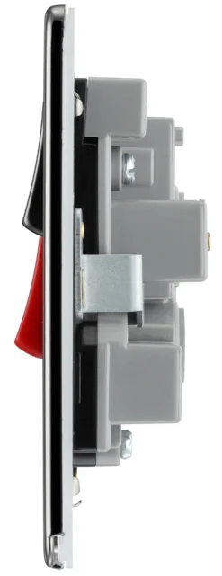 GoodHome Black Nickel Screwless Cooker Switch & Socket With Neon & Black Inserts -Master Yale Shop goodhome black nickel screwless cooker switch socket with neon black inserts5059340134208 05c scaled