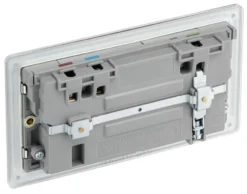 GoodHome Brushed Steel 13A Flat Switched Double Screwless WiFi Extender Socket With USB 11 GoodHome Brushed Steel 13A Flat Switched Double Screwless WiFi Extender Socket With USB -Master Yale Shop goodhome brushed steel 13a flat switched double screwless wifi extender socket with usb5059340135755 21c scaled