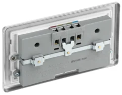GoodHome Brushed Steel Double 13A Unswitched Socket With USB X4 & White Inserts 11 GoodHome Brushed Steel Double 13A Unswitched Socket With USB X4 & White Inserts -Master Yale Shop goodhome brushed steel double 13a unswitched socket with usb x4 white inserts5059340132761 21c scaled
