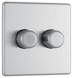 GoodHome Brushed Steel Flat Profile Double 2 Way 400W Screwless Dimmer Switch 8 GoodHome Brushed Steel Flat Profile Double 2 Way 400W Screwless Dimmer Switch -Master Yale Shop goodhome brushed steel flat profile double 2 way 400w screwless dimmer switch5059340131818 03c scaled
