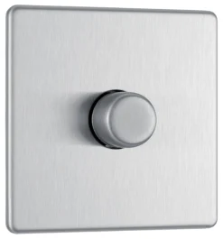 GoodHome Brushed Steel Flat Profile Single 2 Way 400W Screwless Dimmer Switch 8 GoodHome Brushed Steel Flat Profile Single 2 Way 400W Screwless Dimmer Switch -Master Yale Shop goodhome brushed steel flat profile single 2 way 400w screwless dimmer switch5059340131771 03c scaled