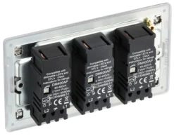 GoodHome Brushed Steel Flat Profile Triple 2 Way 400W Screwless Dimmer Switch 11 GoodHome Brushed Steel Flat Profile Triple 2 Way 400W Screwless Dimmer Switch -Master Yale Shop goodhome brushed steel flat profile triple 2 way 400w screwless dimmer switch5059340131856 21c scaled