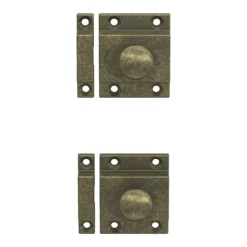 GoodHome Chervil Antique Brass Effect Kitchen Cabinet Latch Pack Of 2 (L)52mm (H)50mm -Master Yale Shop goodhome chervil antique brass effect kitchen cabinet latch pack of 2 l 52mm h 50mm5059340482163 02c scaled