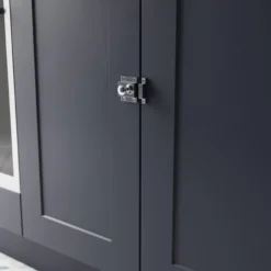 GoodHome Chervil Chrome Effect Kitchen Cabinet Latch Pack Of 2 (L)52mm (H)50mm 10 GoodHome Chervil Chrome Effect Kitchen Cabinet Latch Pack Of 2 (L)52mm (H)50mm -Master Yale Shop goodhome chervil chrome effect kitchen cabinet latch pack of 2 l 52mm h 50mm5059340482279 01i scaled