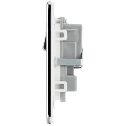 GoodHome Chrome Double 13A Socket & White Inserts, Pack Of 5 10 GoodHome Chrome Double 13A Socket & White Inserts, Pack Of 5 -Master Yale Shop goodhome chrome double 13a socket white inserts pack of 55059340133355 05c scaled