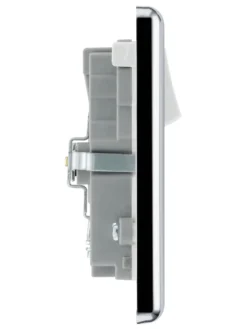 GoodHome Chrome Double 13A Switched Socket With USB X2 4.2A & White Inserts 10 GoodHome Chrome Double 13A Switched Socket With USB X2 4.2A & White Inserts -Master Yale Shop goodhome chrome double 13a switched socket with usb x2 4 2a white inserts5059340136097 05c scaled