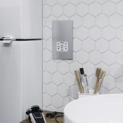 GoodHome Chrome Double Flat Screwless Shaver Socket Gloss Chrome Effect 13 GoodHome Chrome Double Flat Screwless Shaver Socket Gloss Chrome Effect -Master Yale Shop goodhome chrome double flat screwless shaver socket gloss chrome effect5059340133232 01i scaled