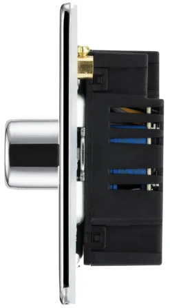 GoodHome Chrome Flat Profile Double 2 Way 400W Screwless Dimmer Switch 10 GoodHome Chrome Flat Profile Double 2 Way 400W Screwless Dimmer Switch -Master Yale Shop goodhome chrome flat profile double 2 way 400w screwless dimmer switch5059340132822 05c scaled