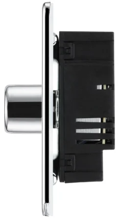 GoodHome Chrome Flat Profile Triple 2 Way 400W Screwless Dimmer Switch -Master Yale Shop goodhome chrome flat profile triple 2 way 400w screwless dimmer switch5059340132860 05c scaled
