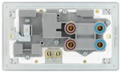 GoodHome Chrome Screwless Cooker Switch & Socket With Neon & White Inserts -Master Yale Shop goodhome chrome screwless cooker switch socket with neon white inserts5059340133195 04c scaled