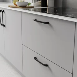 GoodHome Condio Matt Black Kitchen Cabinets Pull Handle (L)225mm 10 GoodHome Condio Matt Black Kitchen Cabinets Pull Handle (L)225mm -Master Yale Shop goodhome condio matt black kitchen cabinets pull handle l 225mm5059340482330 01i scaled