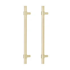 GoodHome Dukkah Brass Effect Kitchen Cabinet Handle (L)257mm -Master Yale Shop goodhome dukkah brass effect kitchen cabinet handle l 257mm3663602475439 22c bq scaled