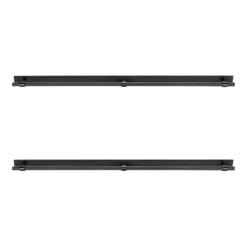 GoodHome Dukkah Matt Black Kitchen Cabinets Pull Handle (L)705mm -Master Yale Shop goodhome dukkah matt black kitchen cabinets pull handle l 705mm5059340482019 03c
