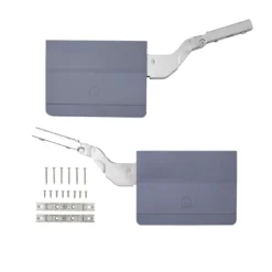 GoodHome Enden SF00AL Soft-close 107° Bridging Door Hinge, Pack Of 1