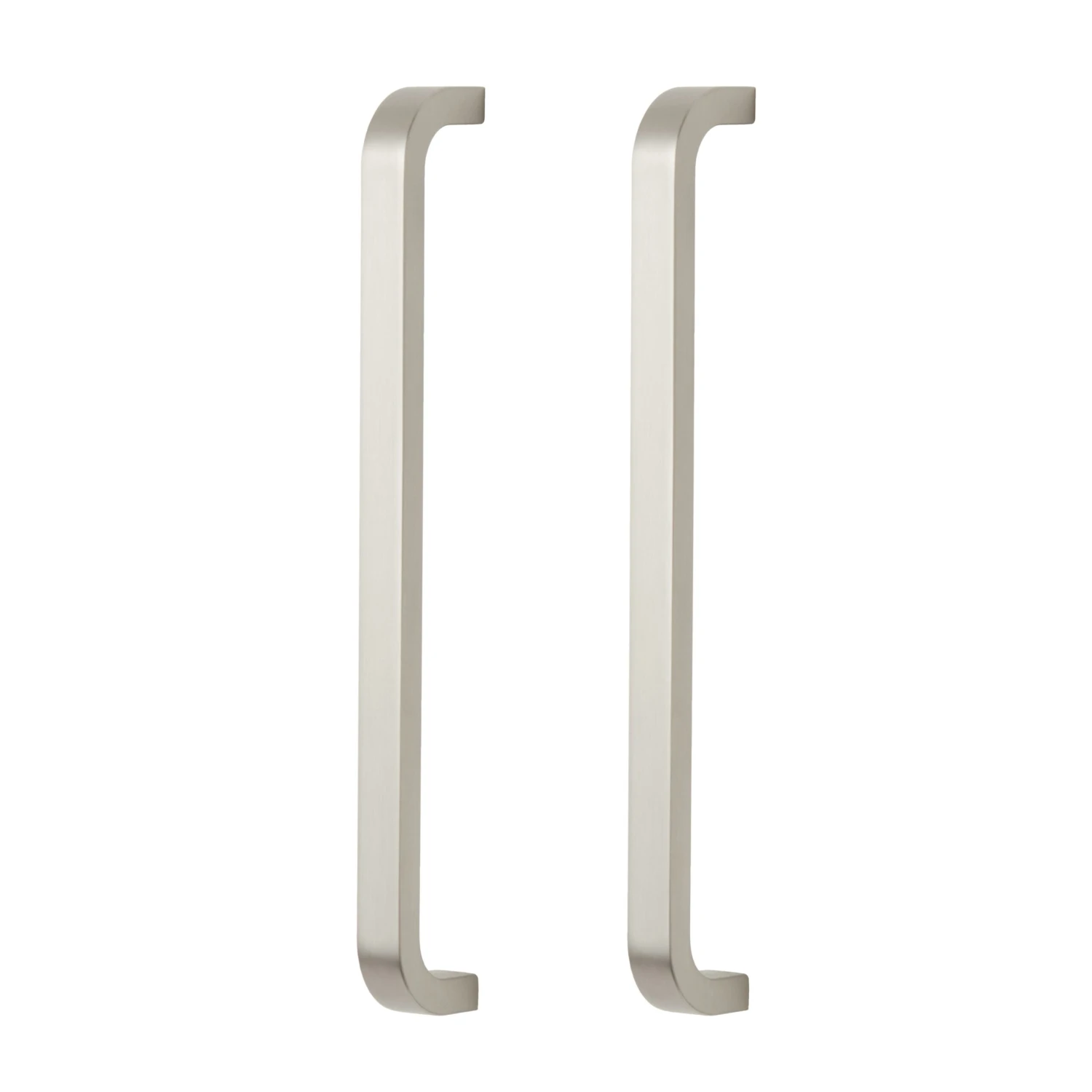 GoodHome Epazote Nickel Effect Kitchen Cabinets Handle (L)200mm 4 GoodHome Epazote Nickel Effect Kitchen Cabinets Handle (L)200mm - Image 4