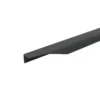 GoodHome Imandra Matt Black Bathroom Edge Handle (L)500mm